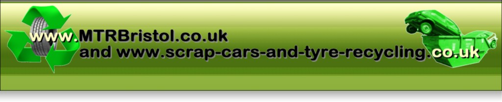 scrap cars and tyre recycling MTR Bristol logo
